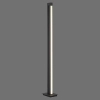 Podłogowa lampa na pilot PURE-LINES grafitowa 421-13 1xLED 23W 2700-5000K z wtyczką