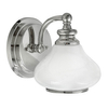 Nowoczesny kinkiet Ainsley HK-AINSLEY1-BATH Hinkley IP44 szkło chrom