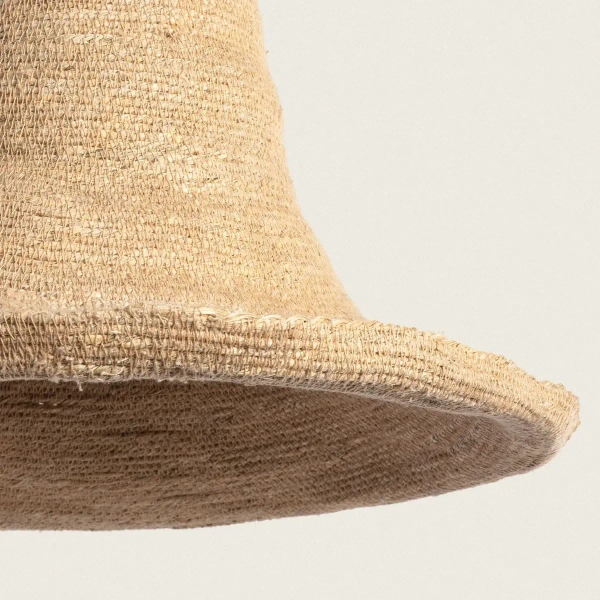 Wisząca lampa Boho ABR-LW2-BH-E27 Abruzzo włókno naturalne brązowa