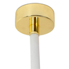 Lampa wisząca Lasso MSE1501100442 LED 45W 3000-4000K 4m wąż złota biała