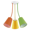 Lampa dziecięca sufitowa Wire 2106 TK Lighting z tkaniny kolorowa