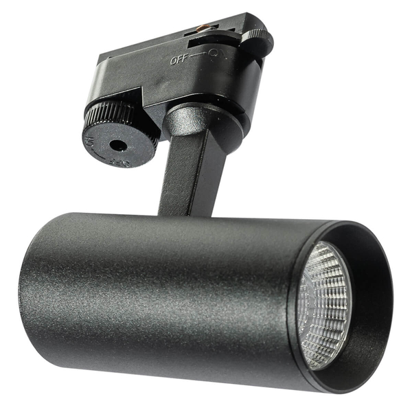 Lampa szynowa jednofazowa Kirke AZ4656 LED 10W 3000K tubka czarna