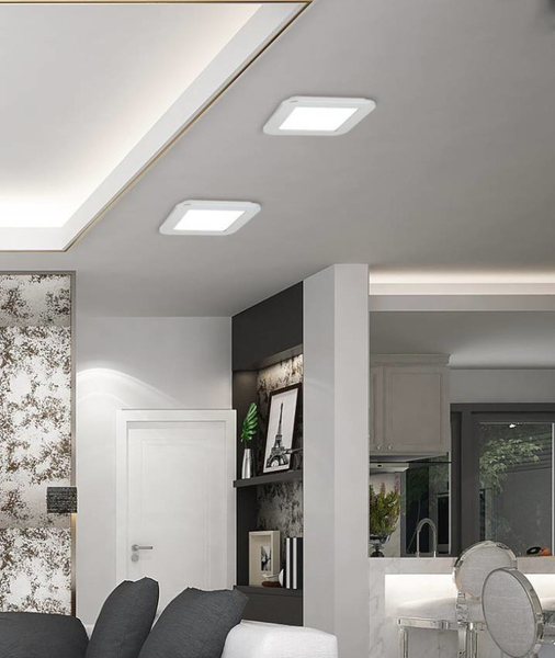 Sufitowa lampa NEXIT 10-66831 łazienkowa LED 18W 3000K IP44 satyna