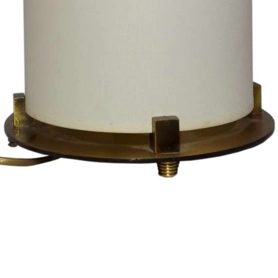 Stojąca LAMPA stołowa ROCKET MLAMP abażurowa LAMPKA tuba ecru