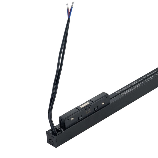 Zasilacz magnetyczny wpinany w szynę ALFA AZ6235 Azzardo czarny