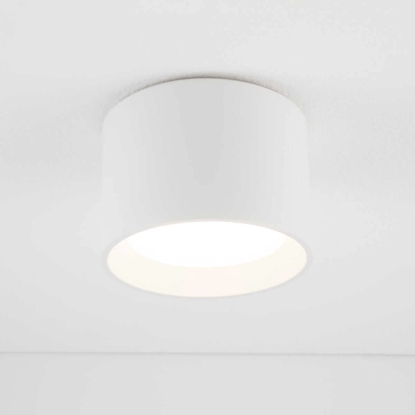 Lampa sufitowa punktowa do łazienki Maun 10481 IP54 okrągła biała