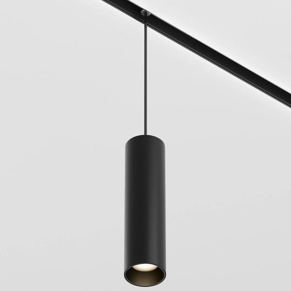 Podwieszana lampa magnetyczna Focus TR041-2-12W3K-B LED 12W 3000K do szyn czarna