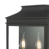 Zewnętrzny kinkiet Vapor VAP5022 Dar Lighting do ogrodu IP44 czarny