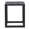 Prostokątny stolik Blax 7541 Richmond Interiors minimalistyczny kostka dębowy czarny
