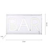 Stojąca lampa NEON-BAR 85026-16 Just Light LED 7,5W napis biały