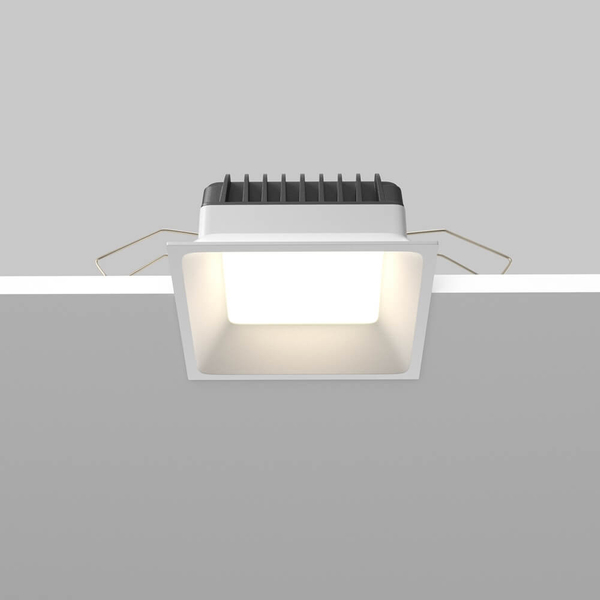 Podtynkowa lampa Okno DL056-12W3-4-6K-W Maytoni LED 12W IP44 metalowa biała