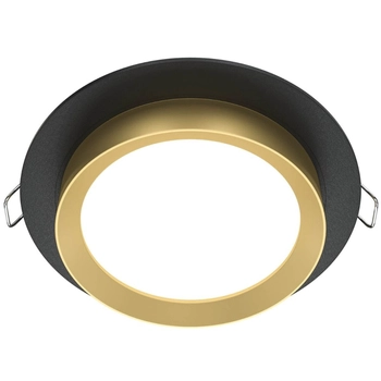 Okrągła lampa wpuszczana Hoop DL086-GX53-RD-BG oprawa złota