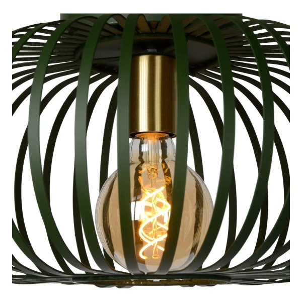 Druciana lampa sufitowa Manuela 78174/40/33 Lucide metalowa zielona