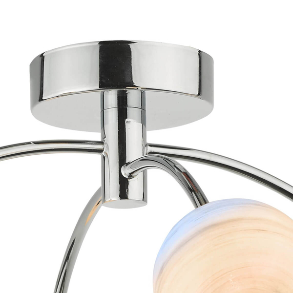 Kulista lampa sufitowa Izzy IZZ0450-07 kule balls szklane chrom