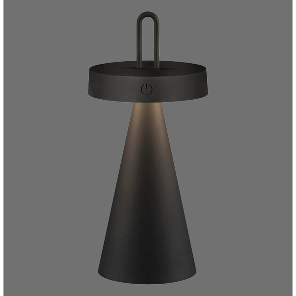 Lampka nocna ALWA 19302-18 Just Light LED 1,5W 2700K IP44 salonowa czarny