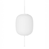 Szklana lampa wisząca Epli EPB111P0 do salonu nad wyspę biała