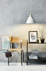 Minimalistyczna lampa wisząca Strap 84333001 Nordlux biała