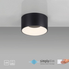 Lampa nasufitowa Tanika 14325-18 Just Light LED 13W 3000K krążek czarna OUTLET