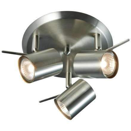 Regulowana LAMPA plafon HYSSNA 105486 Markslojd metalowa OPRAWA industrialne reflektorki sufitowe stalowe