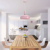 Wisząca LAMPA loft MALMO MLP6199 Milagro metalowa OPRAWA zwis różowy