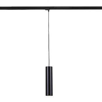 LAMPA wisząca NODA 7954 Shilo sopel OPRAWA metalowa ZWIS tuba do systemu szynowego czarna