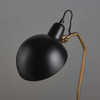 Biurkowa lampka do gabinetu Largo 95478 Endon aluminiowa czarna mosiężna
