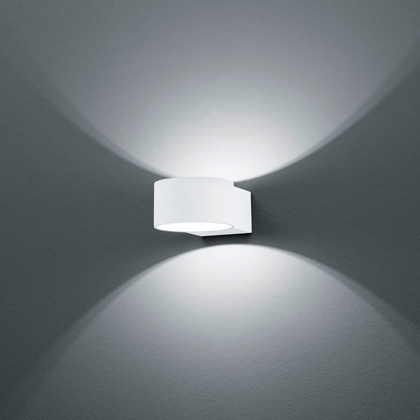 Lampa ścienna sypialniana LACAPO 223410131 LED 4,3W 3000K metalowa biała
