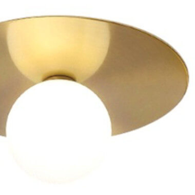 Plafoniera kuchenna Sombre CGSOMBRE-BRASS35 COPEL kulka metalowa mosiądz