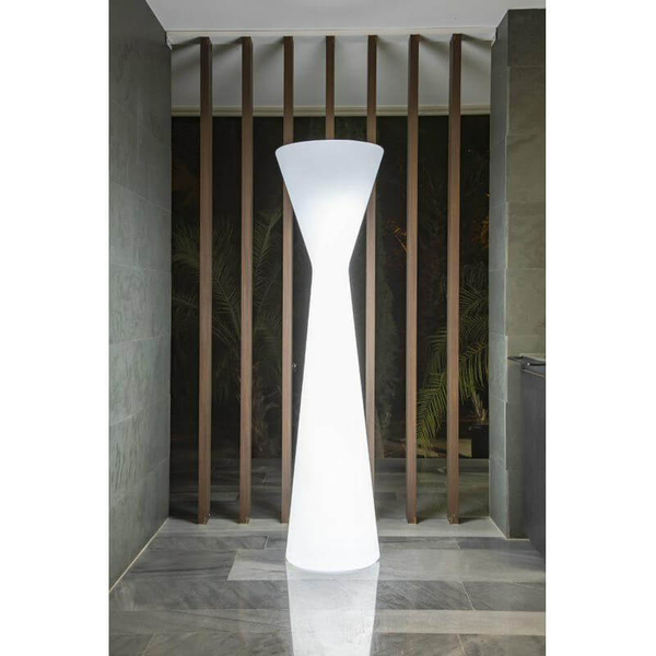 Lampa podłogowa Konika LUMKN170WLNW LED 1,5W 6000K IP54 do ogrodu biała