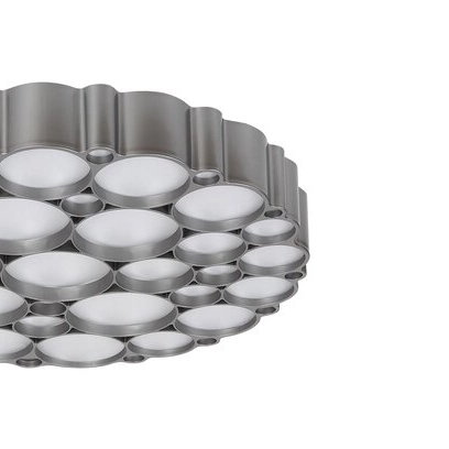 LAMPA sufitowa ANDELA 6039 Rabalux metalowa OPRAWA plafon LED 48W 4000K okrągły srebrny