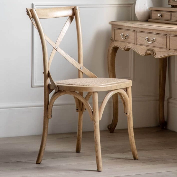 Drewniane krzesło do kuchni 2 sztuki Cafe 5059413872723 drewniane