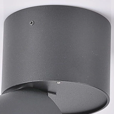 Metalowy spot salonowy ASTRA 314048 minimalistyczny plafon czarny