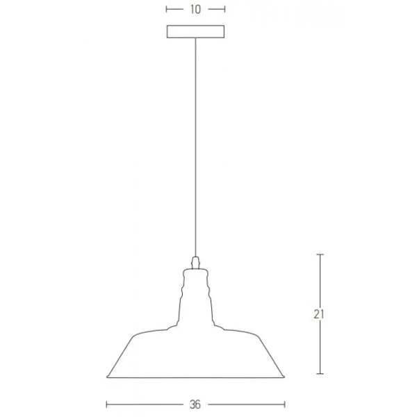 Loftowa lampa wisząca 1495 regulowana metalowy abażur czarny