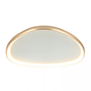 Ledowy plafon sufitowy 23088 LED 32W 3000K owalny do kuchni złoty