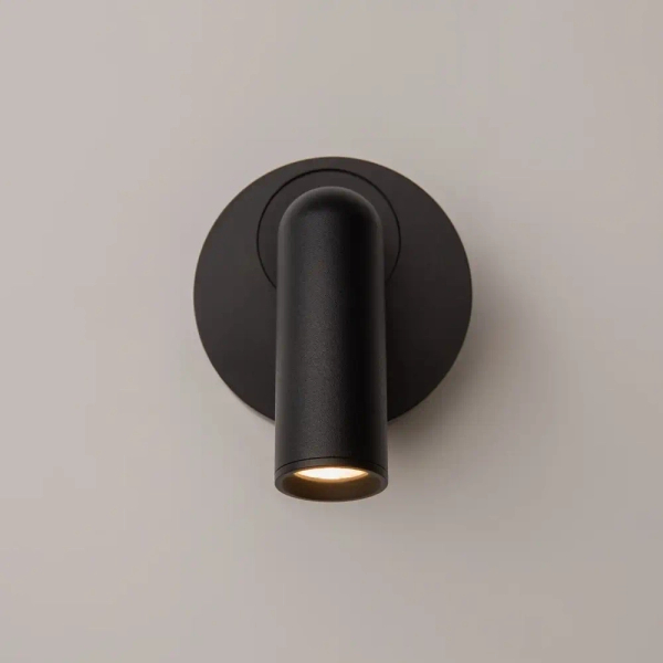 Metalowy kinkiet regulowany Mirax C038WL-L3B3K LED 3W 3000K czarny