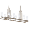 Geometryczna lampa wisząca QN-KIMROSE10-PN szkło nikiel