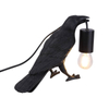 Stołowa lampka kruk Raven ABR-KARD-K dekoracyjna Abruzzo czarny