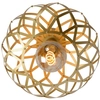 Industrialna lampa sufitowa WOLFRAM 21117/30/02 klatka mosiądz outlet