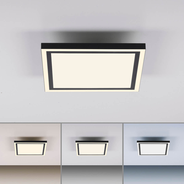 Kuchenny plafon Smart 14450-18 Just Light LED 32W 2700-5000K kwadrat czarny