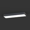 Prostokątna lampa sufitowa Soft Ceiling 7526 Nowodvorski metalowa grafitowa