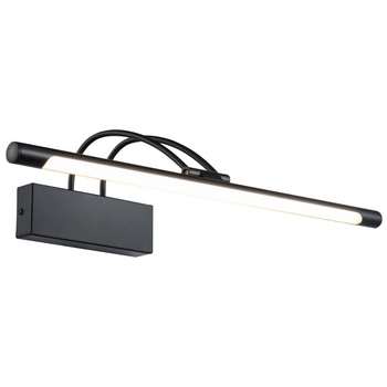 Kinkiet Finelli MIR004WL-L12B Maytoni LED 12,1W 3000K nad obraz czarny