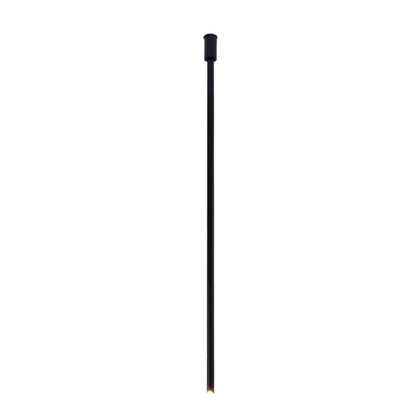 Minimalistyczna lampa sufitowa ALHA N 9240 metalowa do salonu czarna