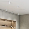 Lampa sufitowa minimalistyczna biała PET next LED 8,5W 3000K tubka do sypialni 46962-M930-FW-00-13