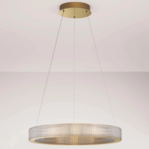 Lampa wisząca nad stół ring YOTAU LE44729 LED 70W 3000K złota