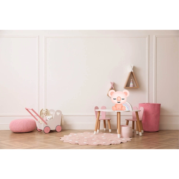 Lampka dziecięca KOALA KDR-611-PK LED 3W 4000K animals różowa biała