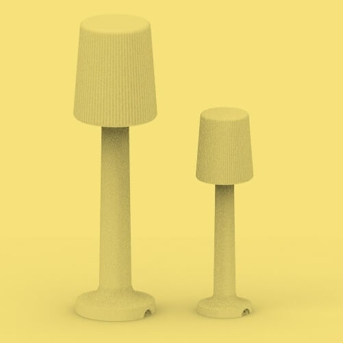 Podłogowa lampa ogrodowa Carmen LUMCR165OFNW King Home IP65 biała
