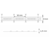 Zestaw taśma LED z zasilaczem 5m 324184 LED 35W 4000K 24V biała