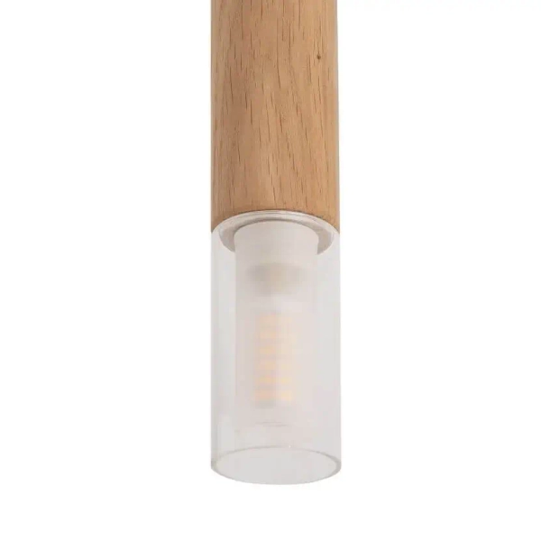 Drewniany plafon nowoczesny Madera nad łóżko tuba eko