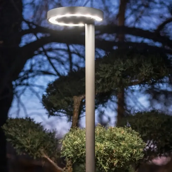 Stojąca lampa zewnętrzna POLE 9185 słupek LED 20W 3000K grafitowy