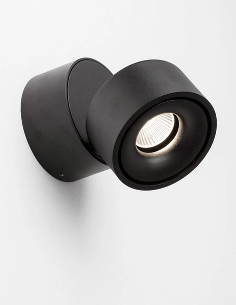 Regulowana lampa ALBACETE LE61362 LED przysufitowa czarna